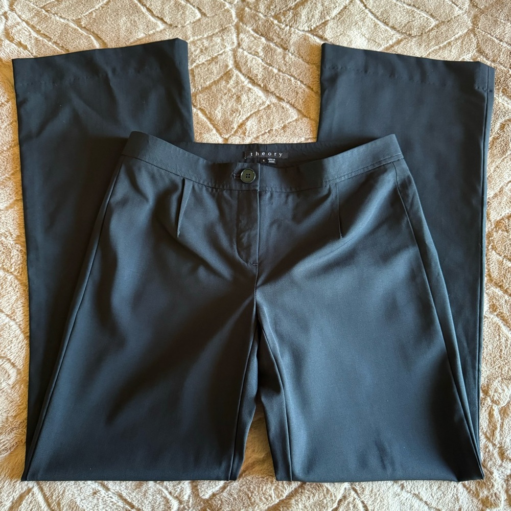 Theory black slacks EUC